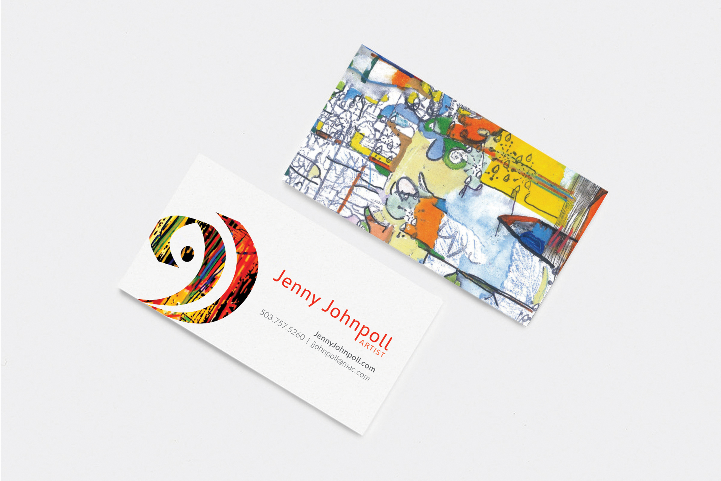Jenny's business cards